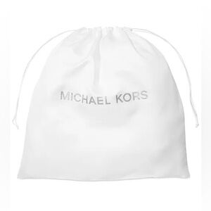 SALE XL Michael Kors White Satin XL Dust Bag